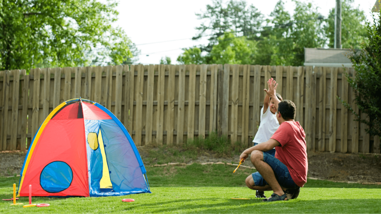 backyard tent